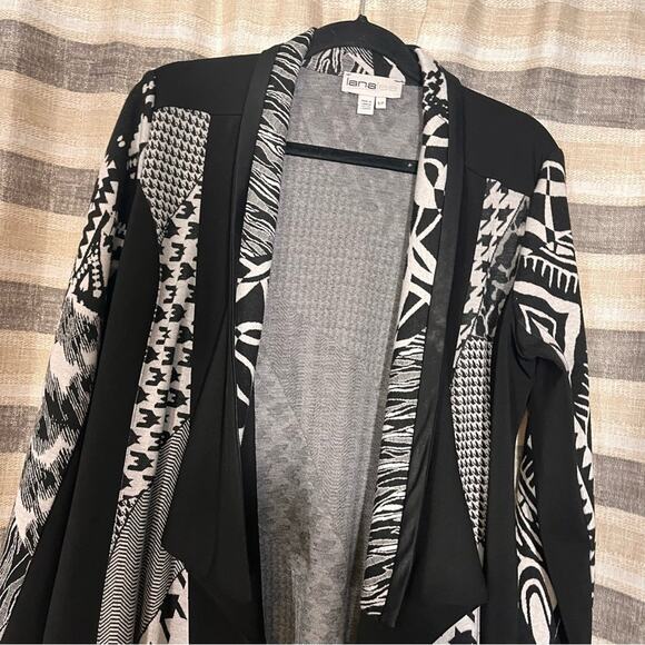 Lana Lee Black And Gray Cardigan Size Small - Picture 3 of 8